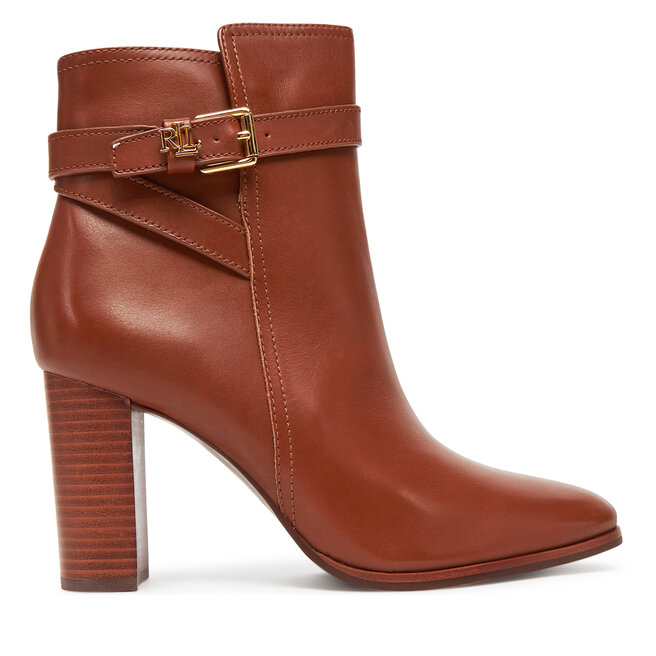 Botki LAUREN RALPH LAUREN - Brązowy