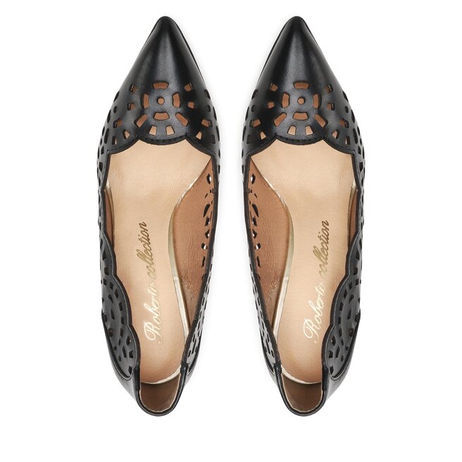 Roberto Scarpe basse Roberto 3205 Czarny Lico