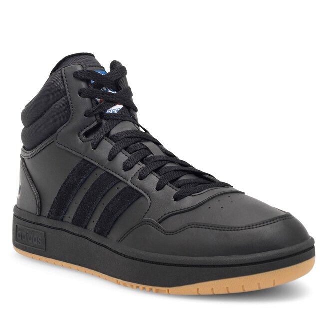Sneakersy adidas HOOPS 3.0 MID - Czarny
