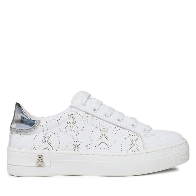 Patrizia Pepe Сникърси Patrizia Pepe PJ211.30 M Bianco/Argento