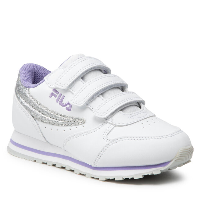 Fila Sportcipő Fila Orbit Velcro Low Kids 1010785.13065 White/Purple Rose