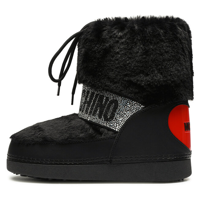 love moschino bottes de neige