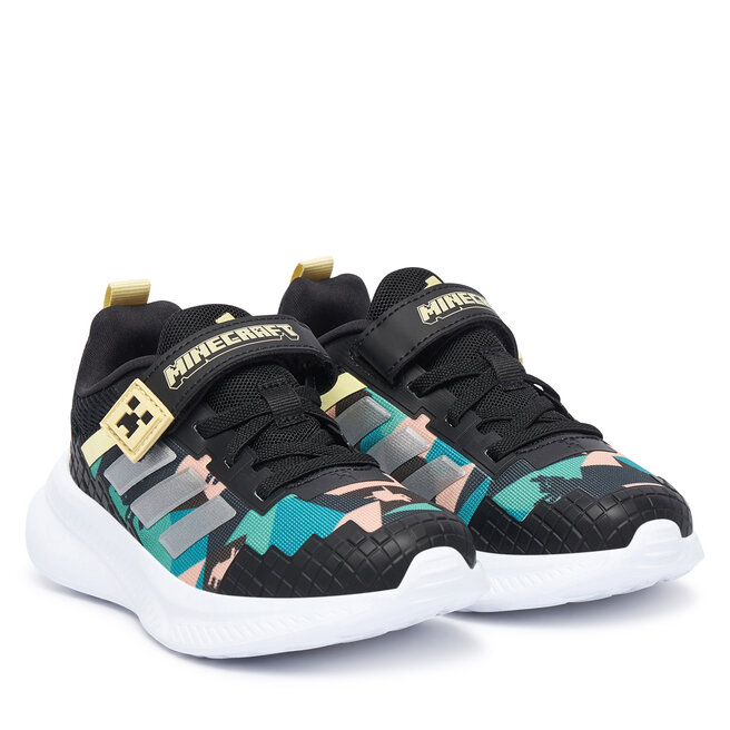 Sneakersy adidas Adidas Minecraft Fortarun 4.0 Shoes Children KK4631 Kolorowy - chłopięce