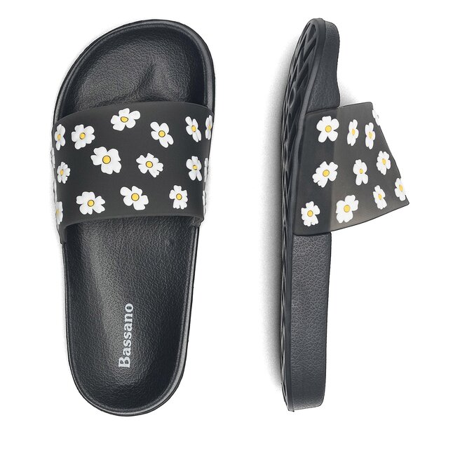 Bassano Pantoletten Bassano SS23-865633 Czarny