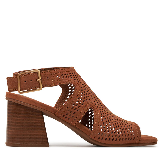 Sandały Clarks Siara65 Flow - Brązowy