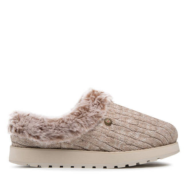 Kapcie Skechers Ice Angel - Beżowy