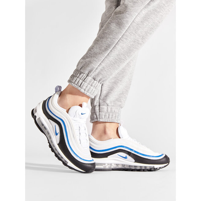 Nike Παπούτσια Nike Air Max 97 (GS) 921522 107 White/Signal Blue/Black