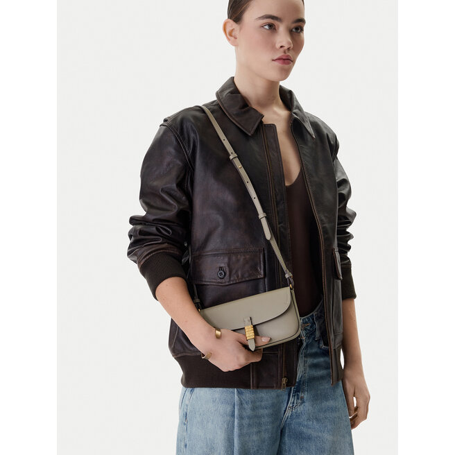 Torebka PINKO Saddle Flat AI 25-26 PCPL 105349 A1ZX Szary -