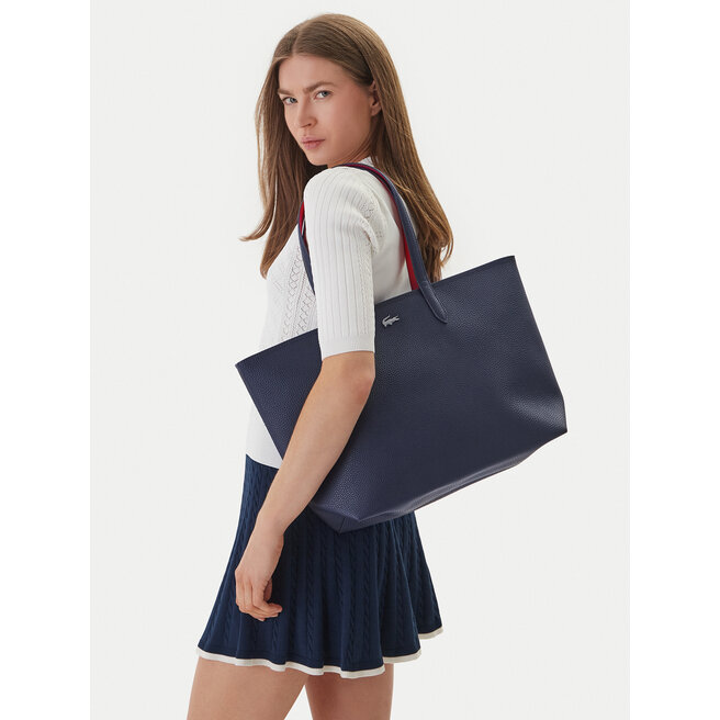 Torebka Lacoste Anna NF4823AA Granatowy -