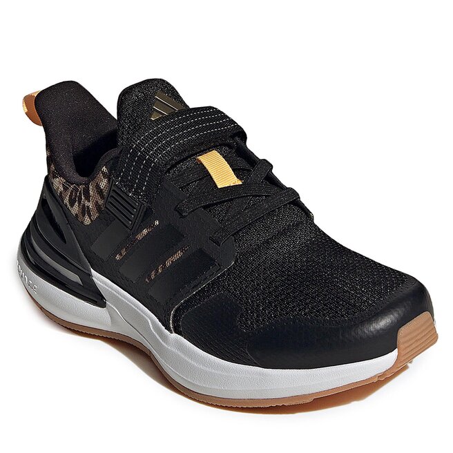 Παπούτσια adidas Rapidasport Bounce Sport Running Elastic Lace Top Strap Shoes FZ6349 Μαύρο