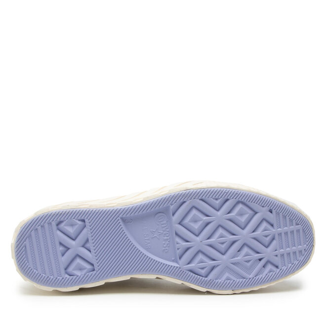 Converse Кецове Converse Ctas Lift Hi A01732C Egret/Egret/Serene Saphire