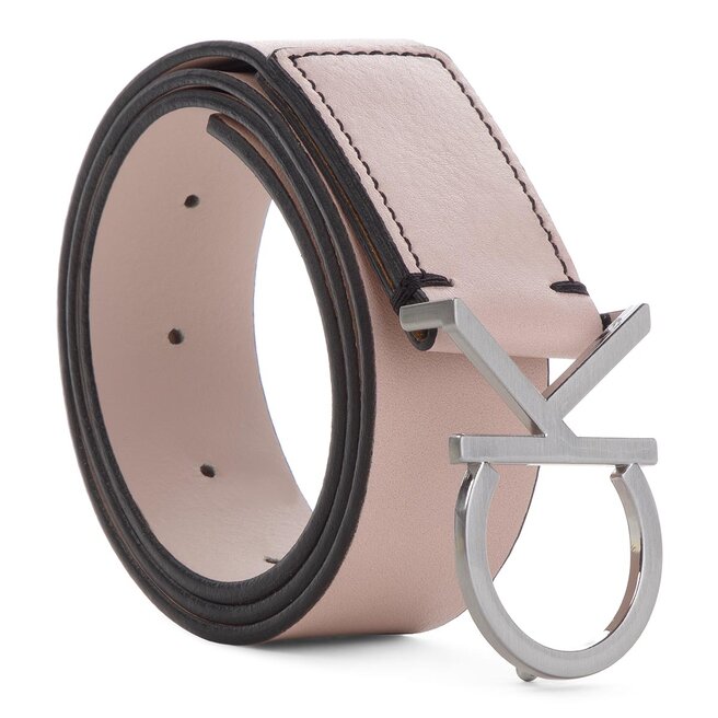 Ceinture femme Calvin Klein Ck Logo Belt 3.5CM K60K604358 628 fr