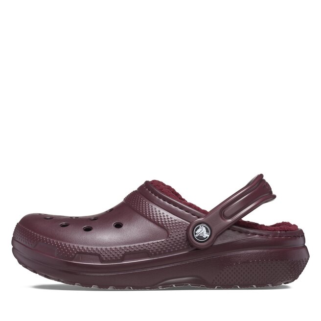 Crocs Şlapi Crocs Crocs Classic Lined Clog 203591 Dark Cherry 6WD