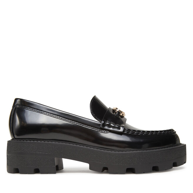 Loafersy Guess FLTYNK - Czarny