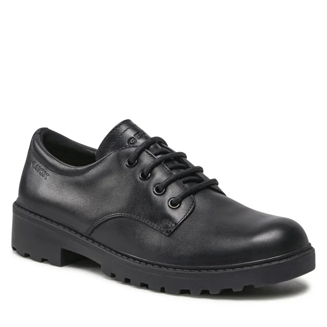 Pantofi Geox J Casey G. C J0420C 00043 C9999 S Black