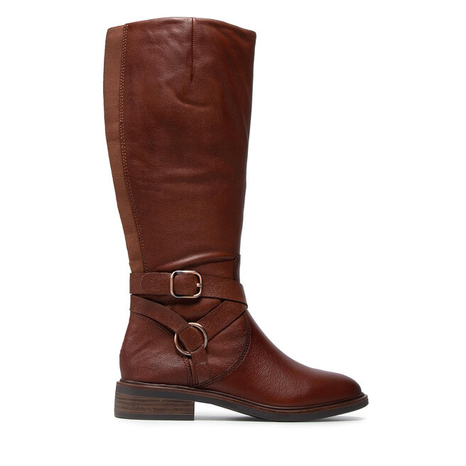 Bottes tamaris cognac top