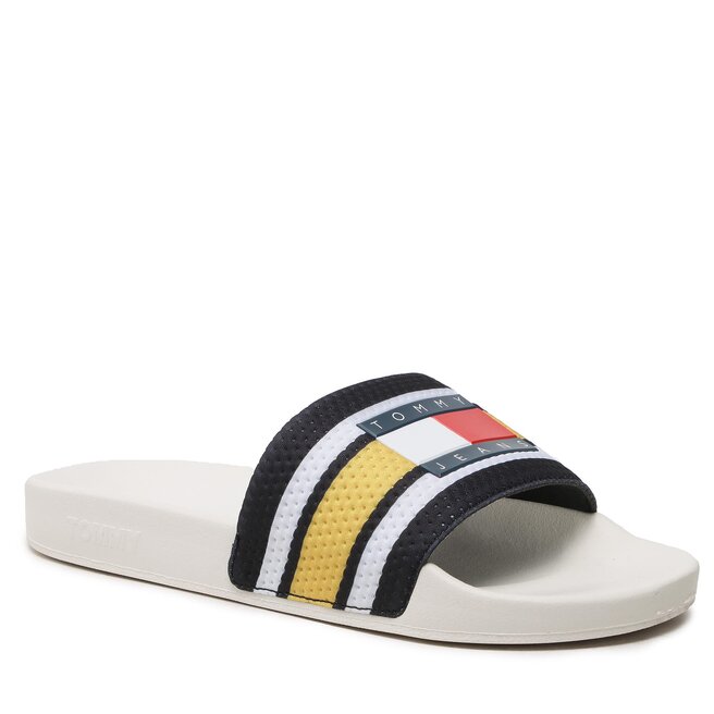 Slapi Tommy Jeans Neo Pool Slide EM0EM01111 White YBR