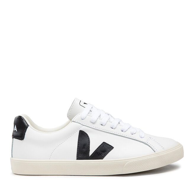 Sneakersy Veja Esplar Logo Leather Extra - Biały