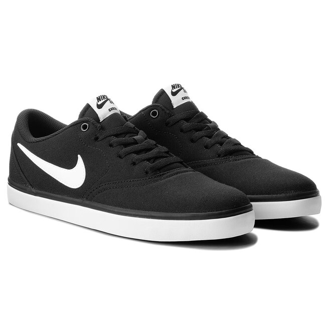 Batai Nike Sb Check Solar Cnvs 843896 001 Black/White • Www.eavalyne.lt