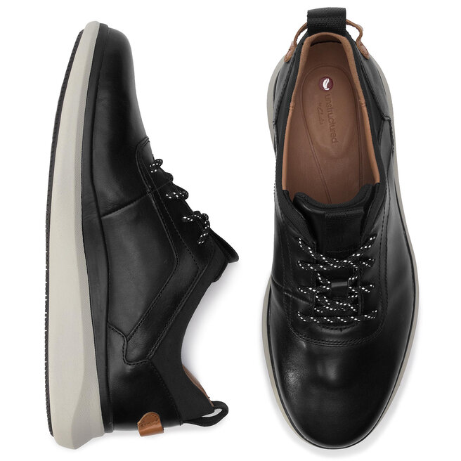 Violín Composición Presunción Sneakers Clarks Un Globe Vibe 261401637 Black Leather • Www.zapatos.es