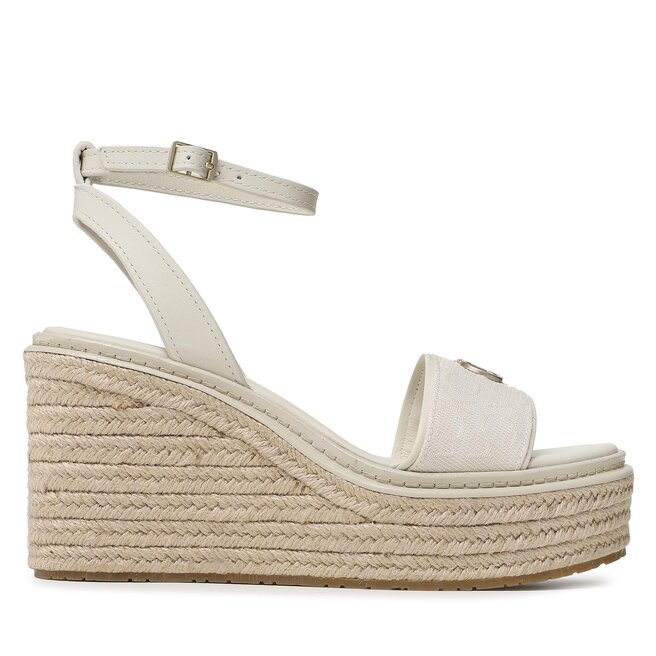 Calvin Klein Еспадрили Calvin Klein Wedge 50Hh-Jq HW0HW01490 Neutral Mono 02R