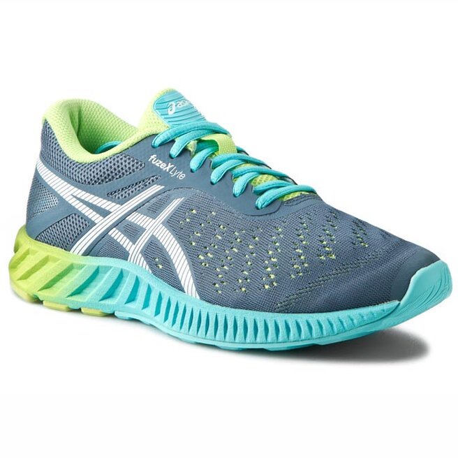 Asics fuzex online lyte donna verde