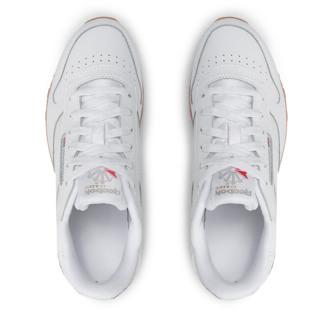 Reebok Boty Reebok Cl Lthr GZ6098 Ftwwht/Ftwwht/RbkG02