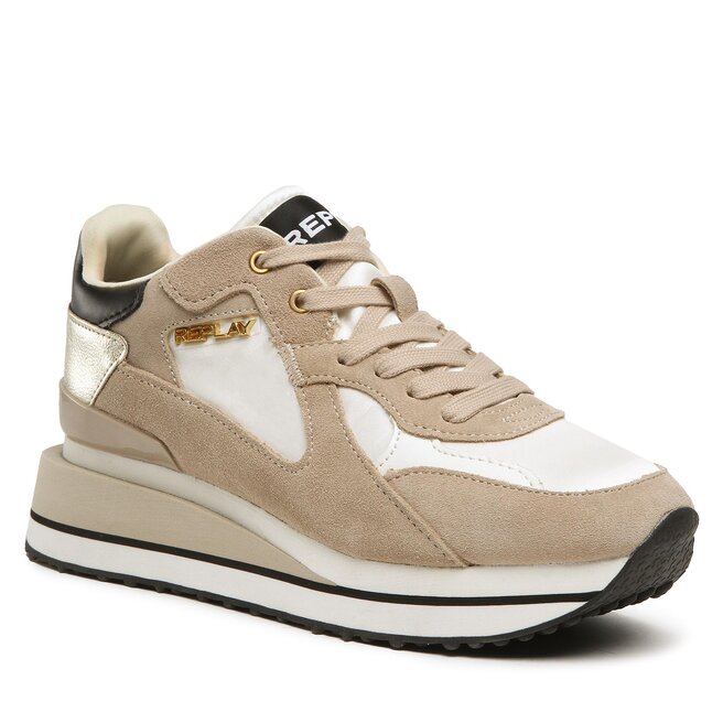 Sneakers Replay Lucille GWS4M.000.C0010L Sand 0049 0049 imagine noua gjx.ro