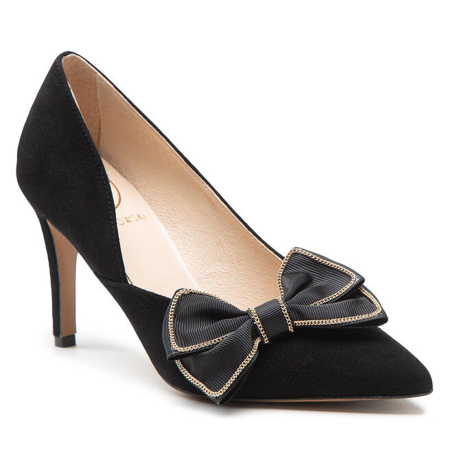Baldowski High Heels Baldowski D04253-2835-001 Zamsz Czarny