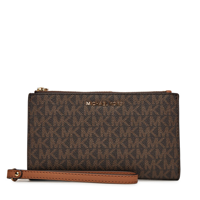 Duży Portfel Damski MICHAEL Michael Kors - Brązowy
