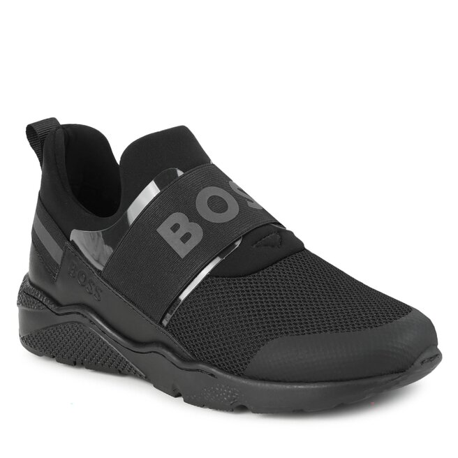Boss Sneakersy Boss J29346 M Black 09B