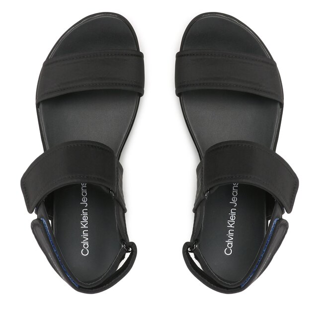 Calvin Klein Jeans Сандали Calvin Klein Jeans Flatform Sandal Softny YW0YW00965 Black BDS