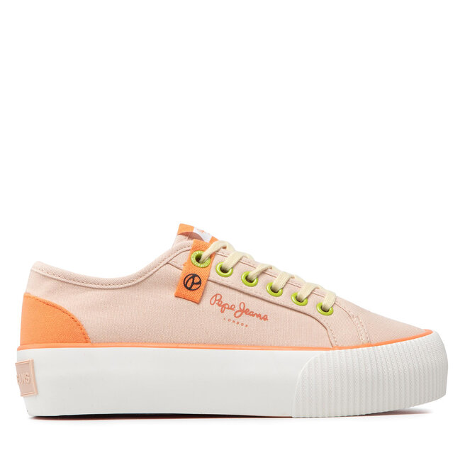 Pepe Jeans Сникърси Pepe Jeans Ottis W Bass PLS31299 Pale Pink 300