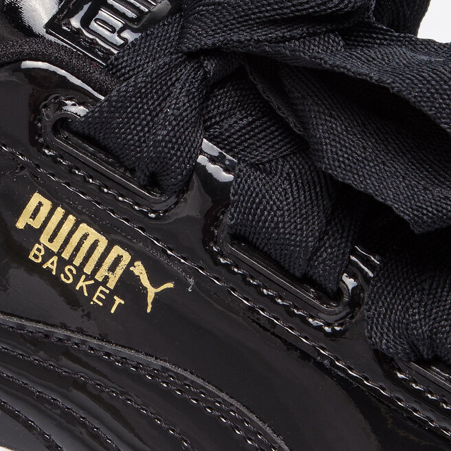 Sneakers Puma Basket Heart Patent Jr 364817 01 Black Prism Pink