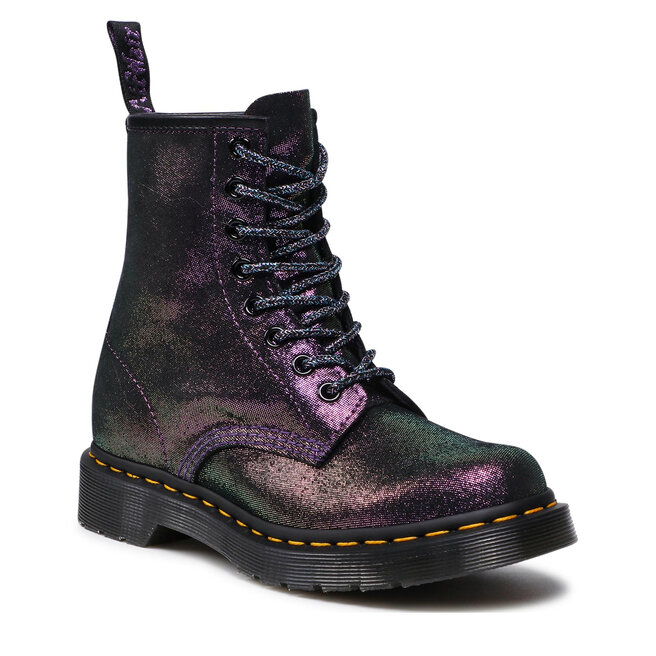 Tronchetti Dr. Martens 1460 26958519 Purple Gold escarpe