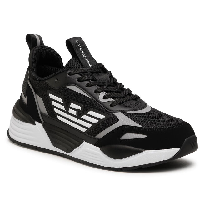 Sneakers EA7 Emporio Armani X8X070 XK165 N629 Black/Silver Armani imagine noua