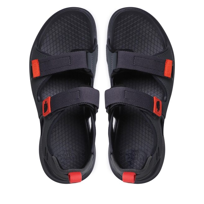The North Face Sandali The North Face Hedgehog Sandal III NF0A46BHIGP1-070 Hedgehog Asphalt Grey/Retro Orange