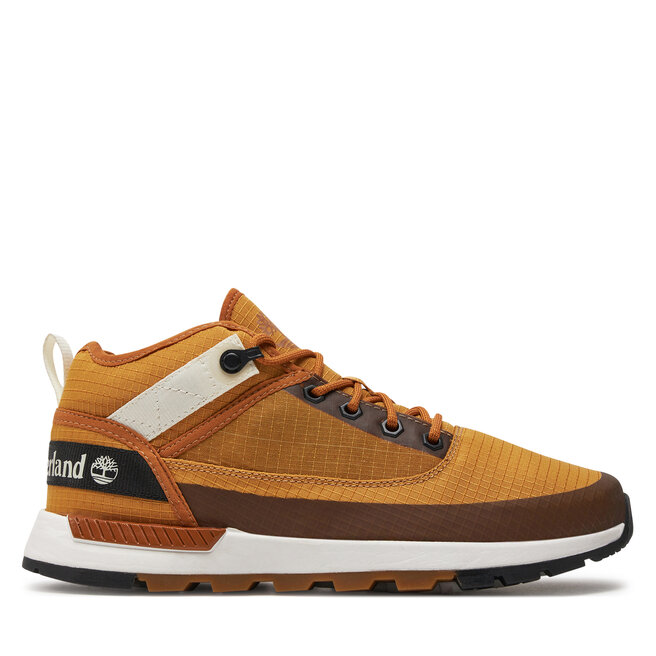 Sneakersy Timberland Field Trekker Mid Fabric - Żółty