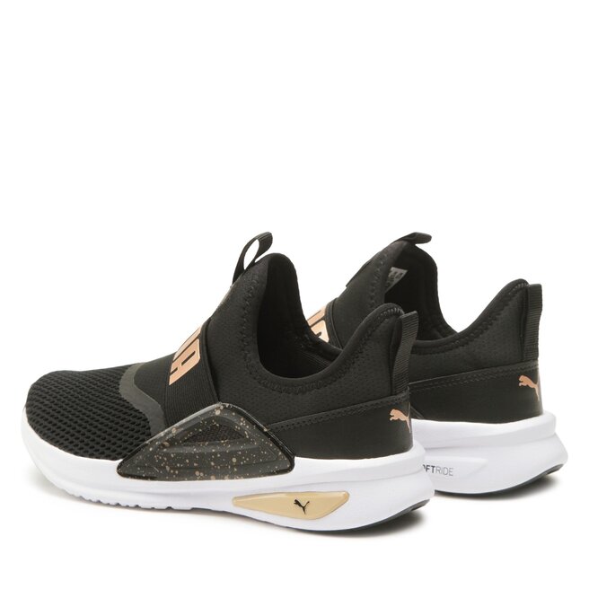 Puma Boty Puma Softride Enzo Evo Slip Spkle 378294 02 Puma Black/Puma Gold