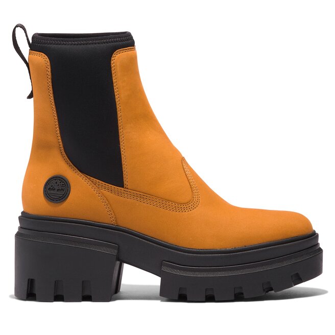 Botki Timberland Everleigh Boot Chelsea - Brązowy
