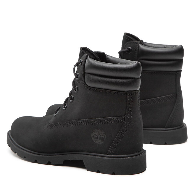 Timberland Туристически oбувки Timberland Linden Woods 6 In Boot TB0A2M280151 Black Nubuck