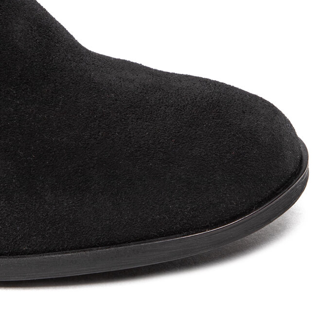 Geox Polokozačky Geox D New Asheel A D26FSA 00022 C9999 Black