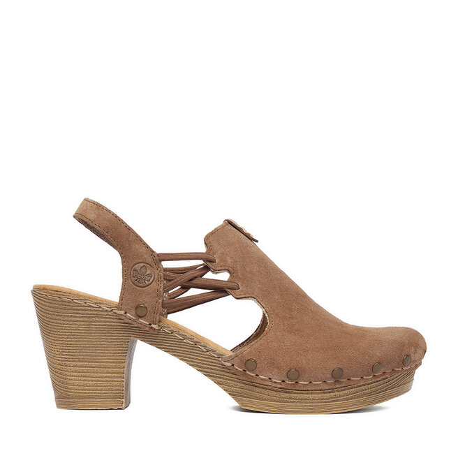 Sandały Rieker CEO-66775-24 Brązowy jasny - kobiece