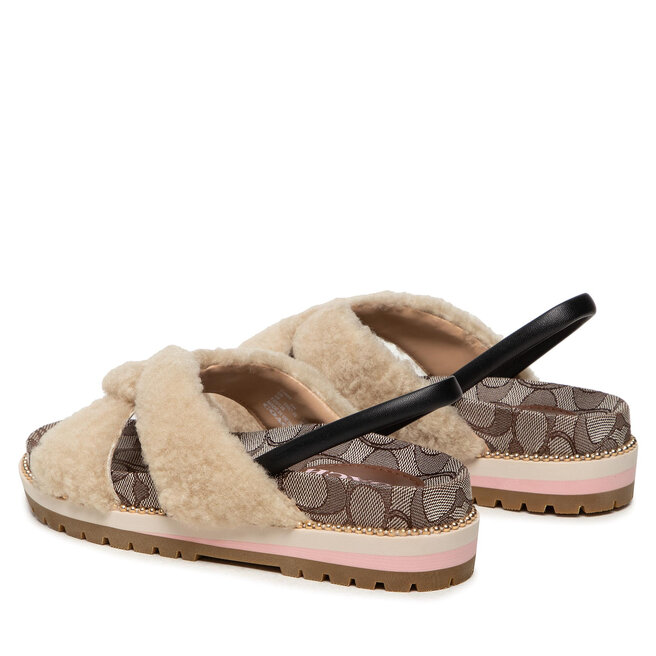 Coach Tally Shearlg Sandal C5885 Natural obuvki.bg