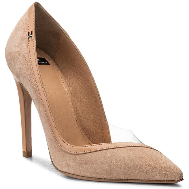 Scarpe rosa online cipria elisabetta franchi