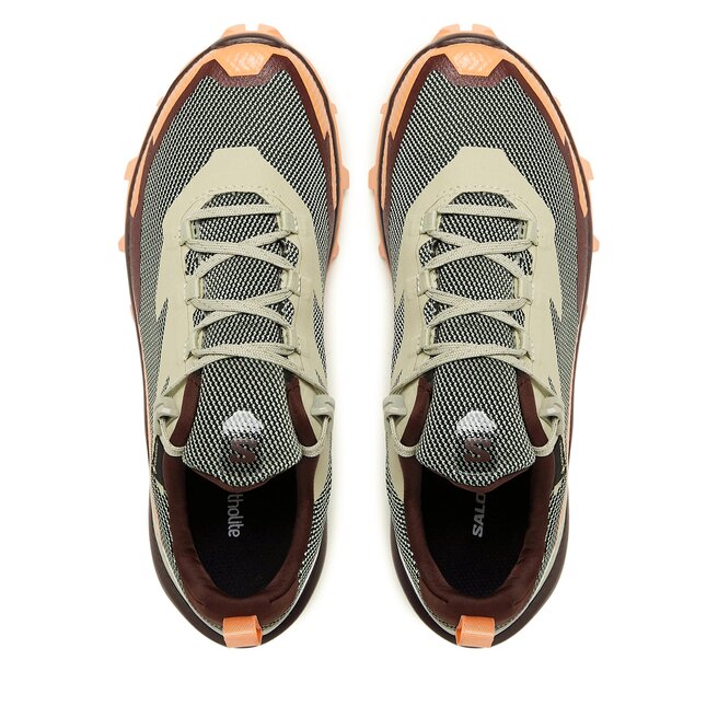 Salomon Trekkings Salomon Cross Over 2 GORE-TEX L47271400 Alfalfa/Cantaloupe/Bitter Chocolate