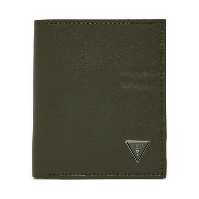 Duży Portfel Męski Guess Mito SMMTCF - Khaki