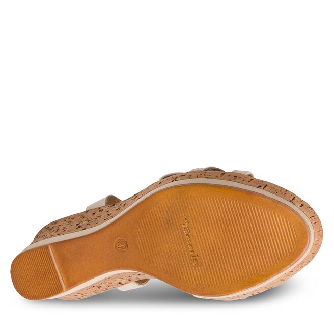 Tamaris Szandál Tamaris 1-28347-20 Beige Comb 402