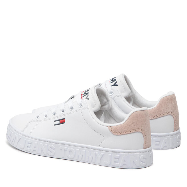 Tommy Jeans Sneakersy Tommy Jeans Sneaker Pop EN0EN01846 White YBR