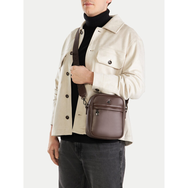 Saszetka Beverly Hills Polo Club BHPC-L-018-07 Brązowy -